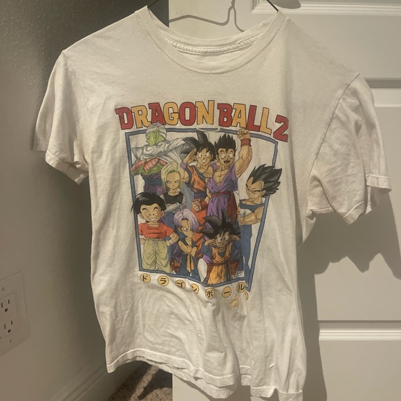 Dragon Ball Z White T-Shirt - Picture 1 of 2